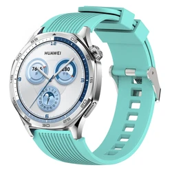 Premium 22mm Silicone Sports Watch Strap - Versatile Replacement Wristband Accessory for Amazfit GTR 47mm (Teal green A)