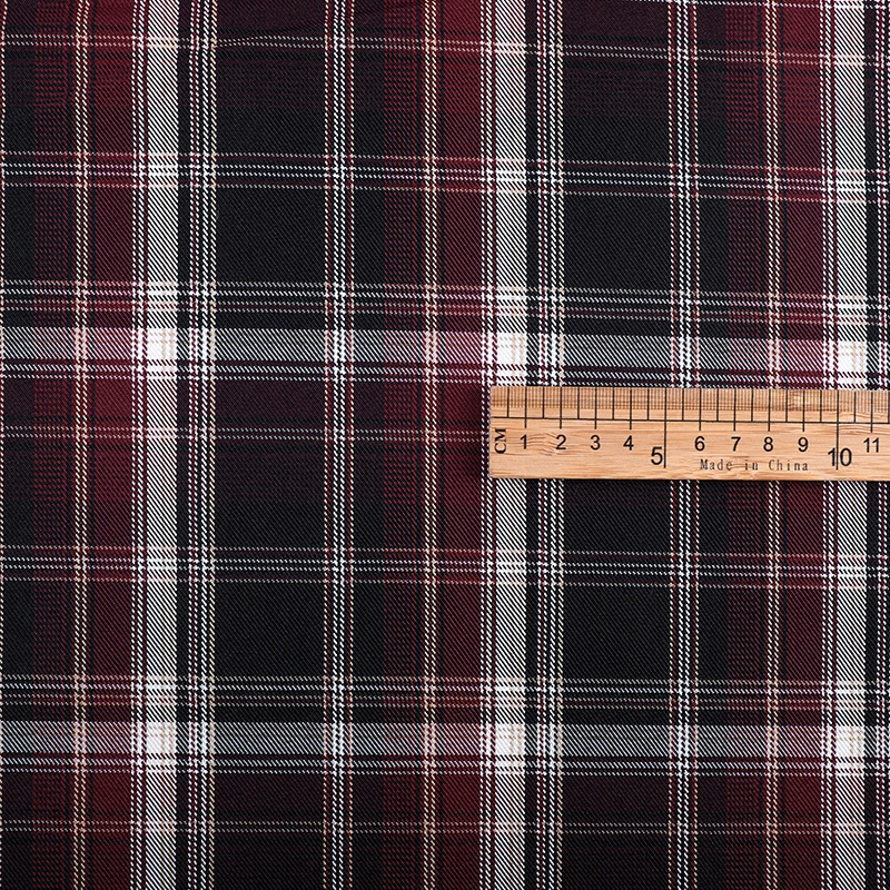 Hohe Qualität Warme Polyester Schottischen Plaids Stoff Durch Halben Meter Perfekte für Nähen Kleid Röcke, Hosen, mittel Dick, 300 gr/meter – Detail 25
