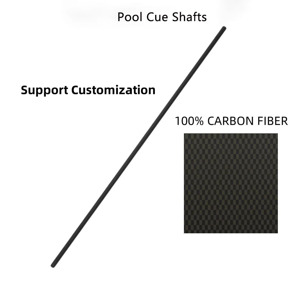 Factory direct carbon fiber shaft billiard cue black technology pool cue pool accessories