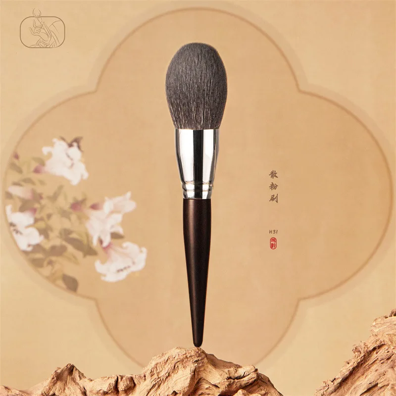 

Ebony H31 large wool single brush animal hair powder blusher brush Cang Zhou Therese makeup brush appliance