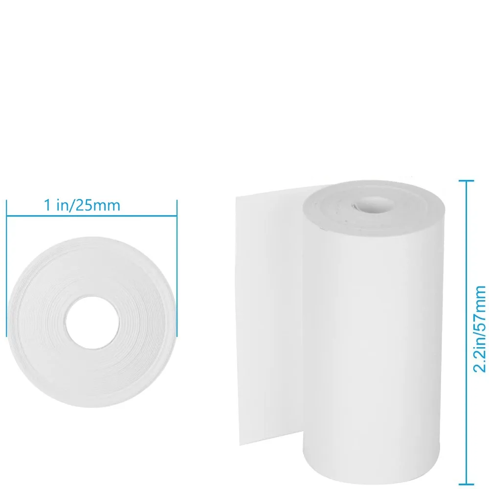Instant Camera Paper 5/10/15/20 57*25mm Thermal Paper