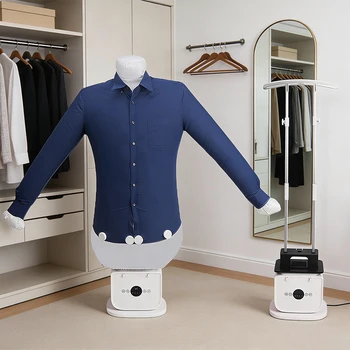Multi-Function Portable Electric Clothes Dryer Machine Automatic Folding Collapsible Hanger Steam Iron Home Use Plastics Housing 1