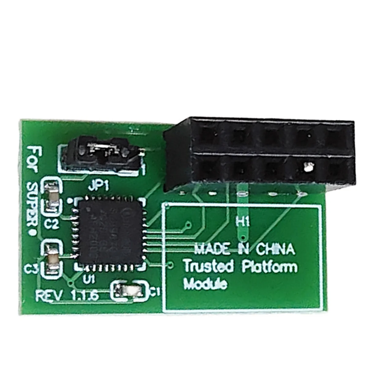 1 PC 10 Pin SPI 2.0 Module Trusted Platform for --9670H