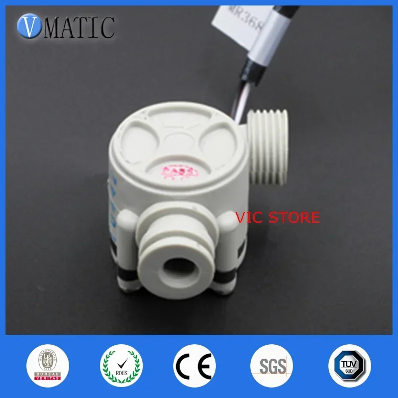 Sensor Switch Low Rate Range 1/2'' Electronic Liquid Plastic Water Flow Meter VCA368