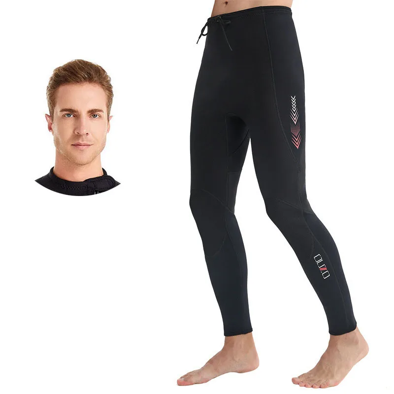 Wetsuit Pants Men, 3mm Neoprene Leggings Keep Warm for Water Diving Surfing Swimming Snorkeling Scuba Kayaking Shirt/Jacket