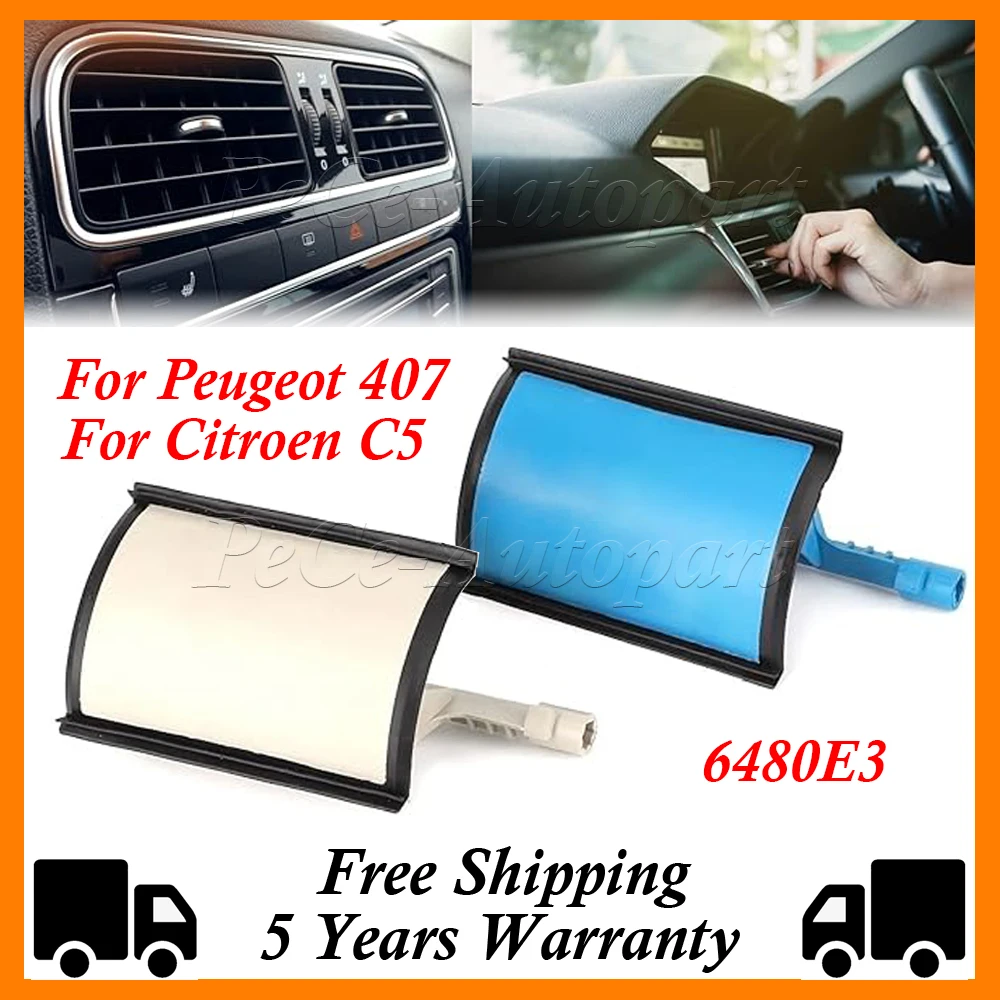 Car Dual Zone Air Conditioning Heater Flap Repair Kit for Peugeot 407