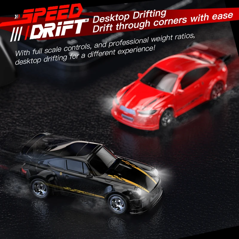 2025 New Kf20 1:64 Drift Rc Car Four-wheel remote-controlled racing car Full proportions Desk Competition Toy Boys Ideal gifts. 6