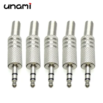 5 ชิ้น 3.5 มิลลิเมตรชายหูฟังแจ็คปลั๊ก 2 เสา 3 เสา 4 เสาสําหรับแจ็คหูฟังส่วนใหญ่ 3