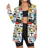 OGKB Customized 3D Printing Blazer Women's Jacket DIY Your Design Pieture Fashion New Plus Size Lady Coat Dropshipping Wholesale 4