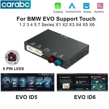 CARABC Wireless CarPlay Per BMW EVO X1 X2 X3 X4 X5 F15 F85 X6 F16 F86 G01 Android Auto Mirror Link AirPlay Carplay Supporto Touch