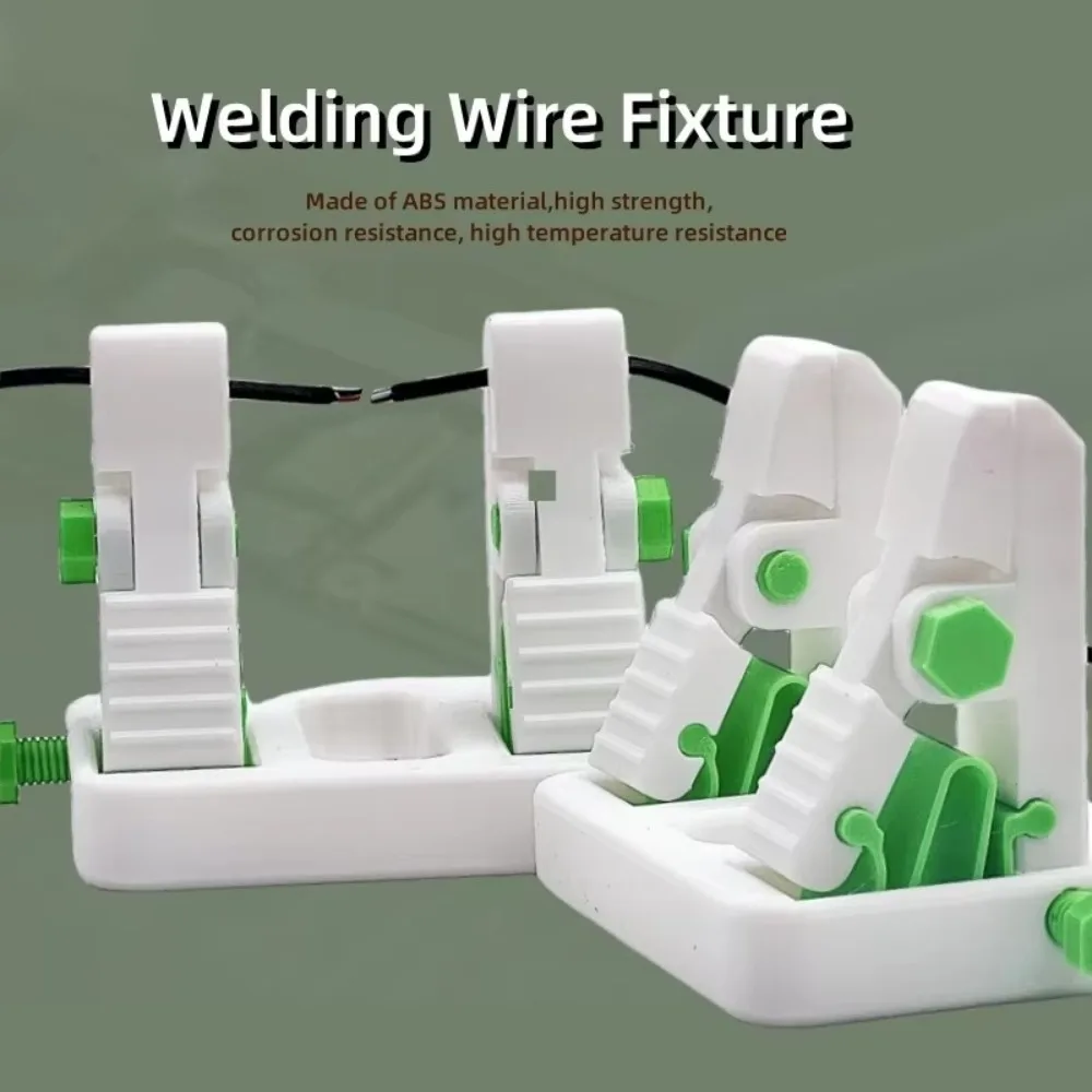 Portable Electric Wire Welding Fixture Multi-function Power Cord Welding Bracket Table Clamp Electrode Holder