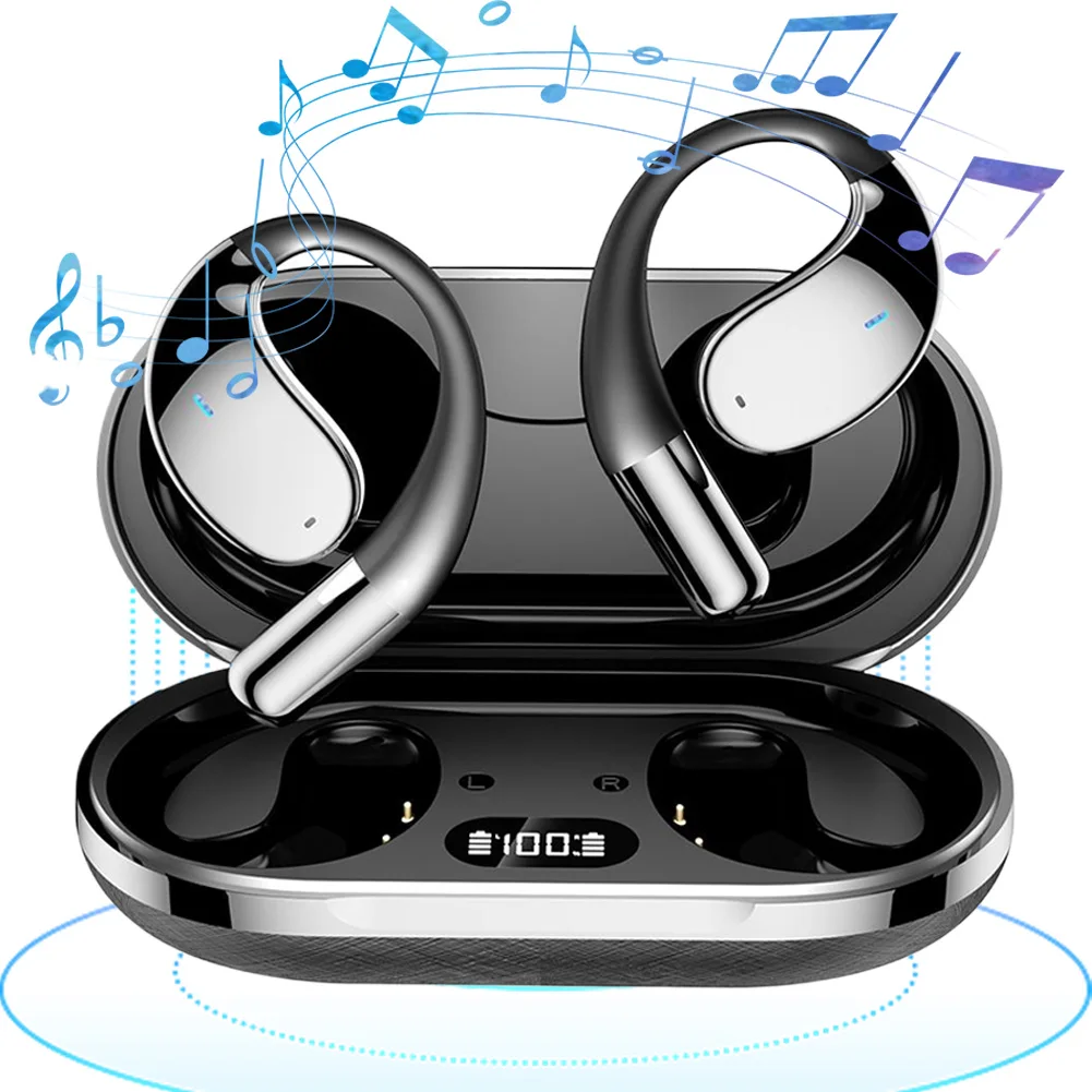 Auricolari Bluetooth Con Traduzione AI In Tempo Reale – Supporto 144 Lingue, Cancellazione Rumore, 8 Ore Di Autonomia Per IOS E Android
