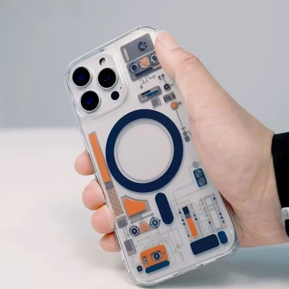 أحدث SPG Design Lab C11 Series حافظة Magsafe شفافة...