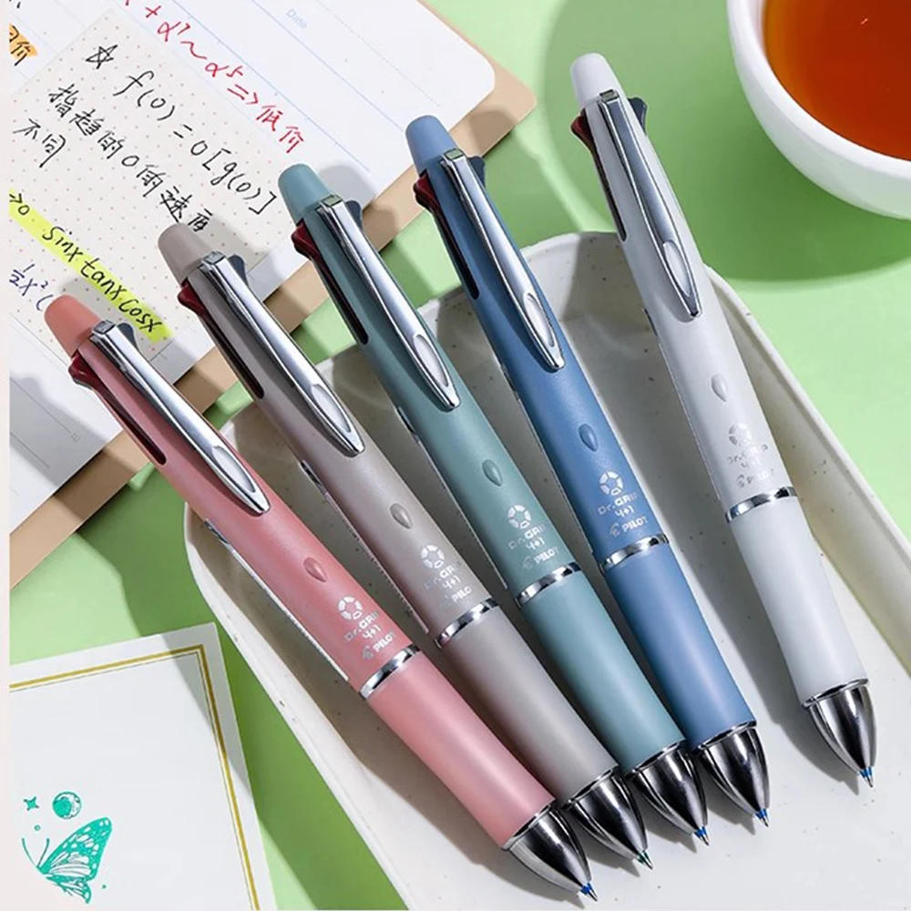 일본 파일럿 DR. GRIP 다기능 펜 4 1 멀티 컬러 볼펜 샤프 펜슬 0.5mm 기술 고급 문구