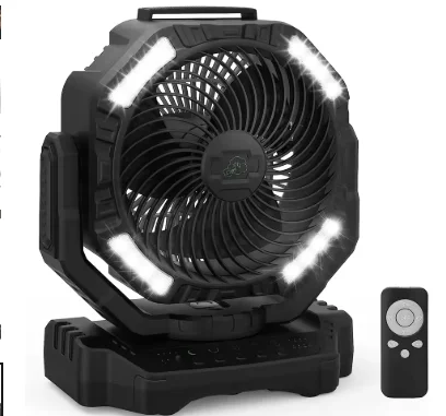 D13 屋外ファンライト 40000 mAh USB 充電 22.5 ワット急速充電 C 強風