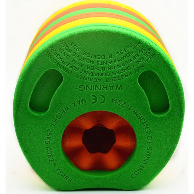 6pcs/Set EVA Swimming Arm Float Discs Children Swimming FloatinIng flatable Pool Float Board Baby Swimming Exercises CircleRing