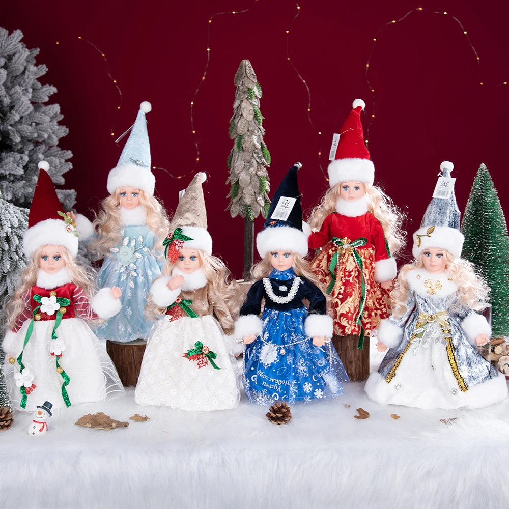 Snow Maiden Dolls Christmas Party Decoration Dolls Christmas