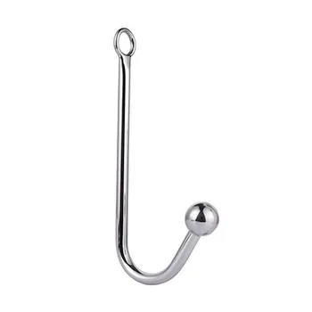 Anal Hook Stainless Steel Sex Toys for Man Metal Butt Hook Dilator Prostate Massager Chastity Device Anal BDSM Gay Fetish Toys 1