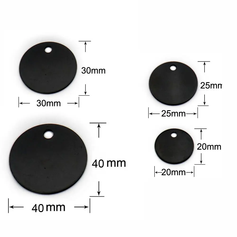 Pet ID Tags 100pcs For Pets Dog Necklace Pendant