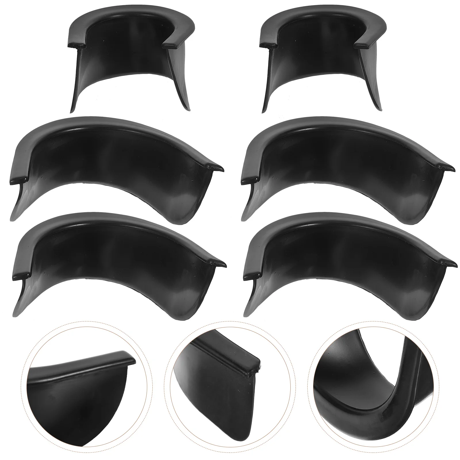 

Pool Table Pocket Liners Rubber Billiard Corner & Side Rubber Billiard Replacement Accessories Durable Pool Table