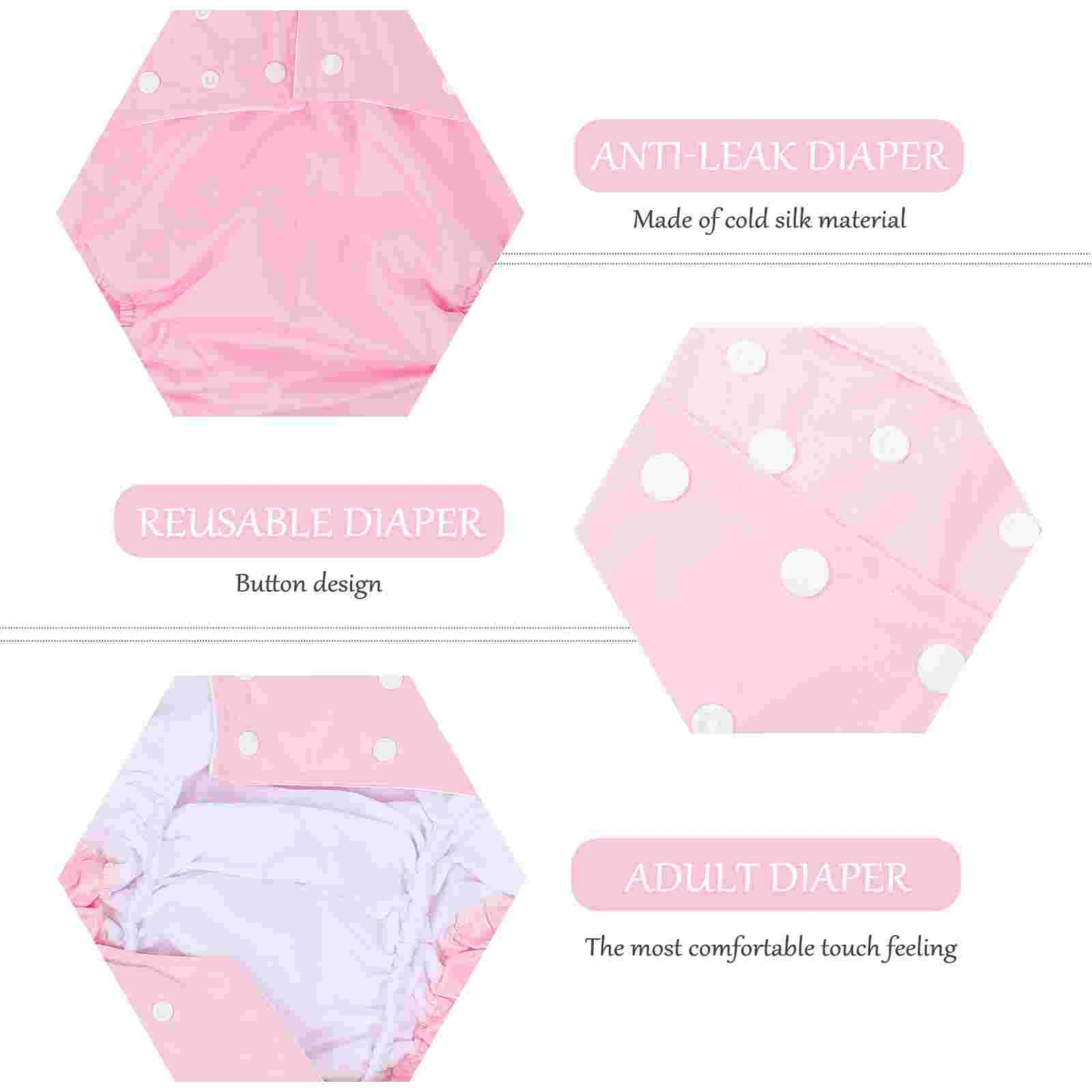 Adult Cloth Diapers Geriátrica Lover for The Elderly Men Supple Incontinence Pants and Women Ecological Absorbent Melton Xl 6