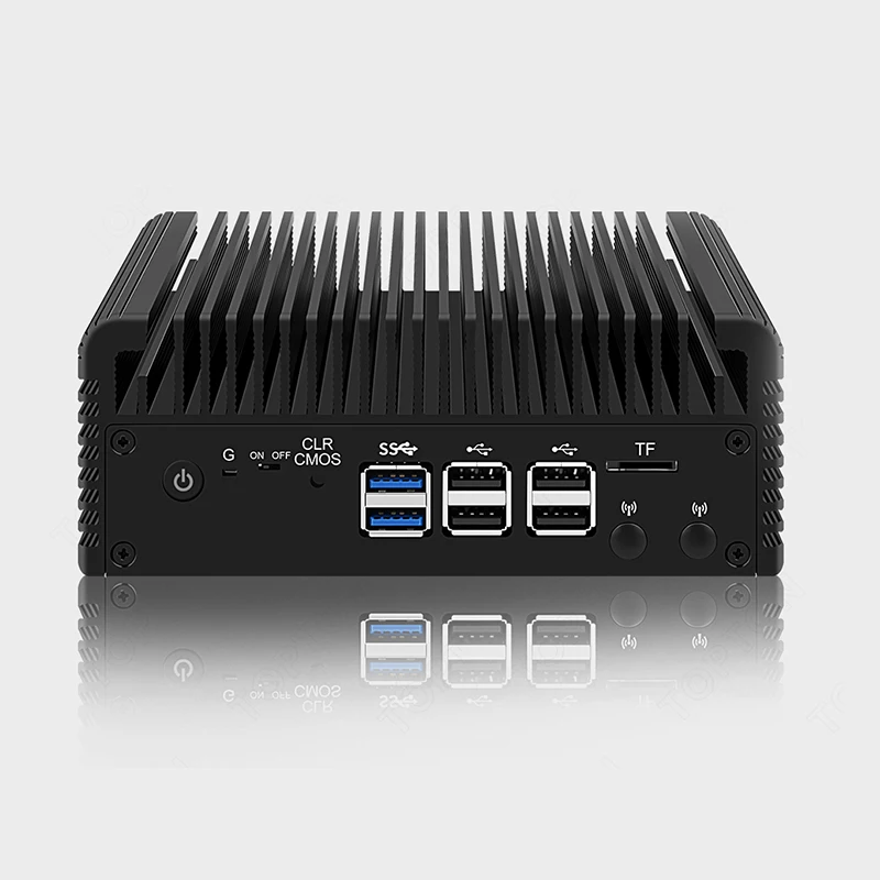 12th Gen Intel Core 3 N355 N305 8 Core N150 N100 Fanless Mini PC DDR5 4x i226-V 2.5G Firewall Router Proxmox Host ESXI Server 3