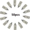50pcs Outdoor Anti-drip Fogging Spray Head Outdoor Cooling Misting System Nozzle, UNC 10/24 Stainless Steel Misting Nozzles 1