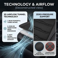 Ventilated Sheet 12v Car Seat Cover Vehicle Summer Cushion Smart Auto Start/Stop Universal Cooling Car Seat Ventilation Sheet 5