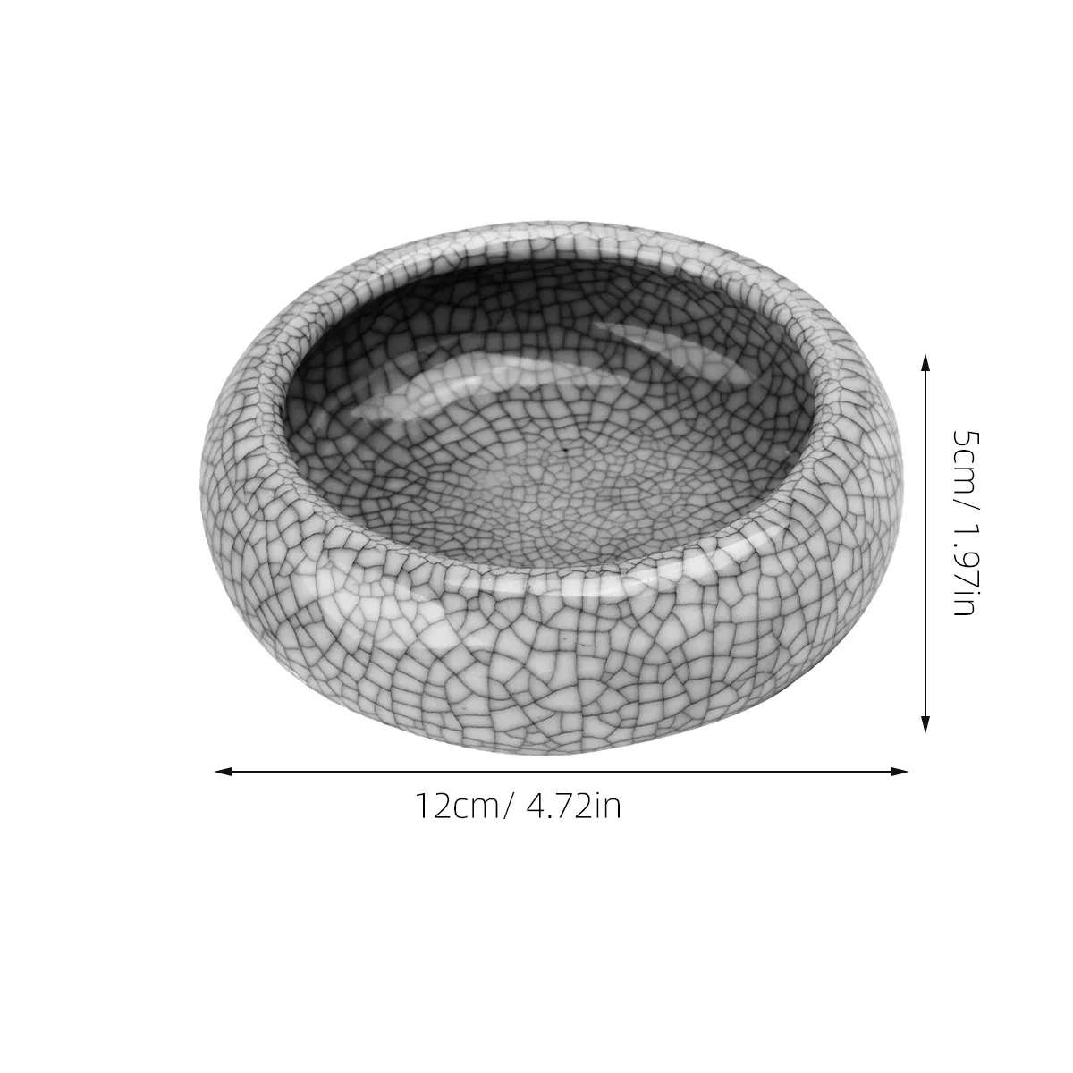 1Pcs 세라믹 서예 브러쉬 세척 도구 부드러운 유약 펜 세척 컵 사무실 홈 스쿨을위한 창조적 인 쓰기 브러쉬 세척기