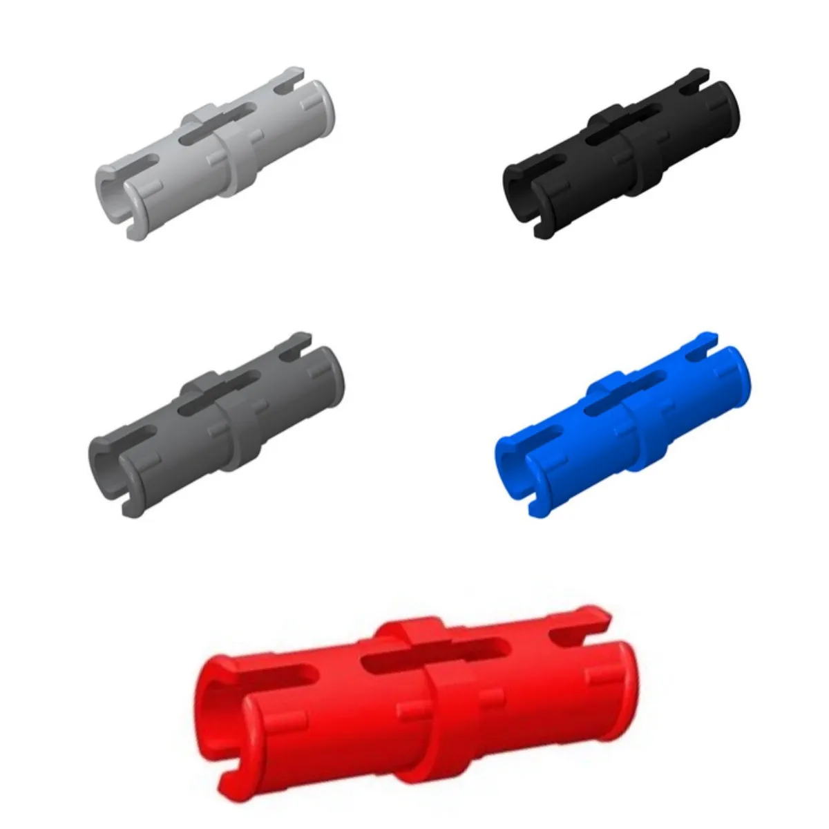 Technisches DIY-Teil, Anschlussstift, Stecknadel, Kreuzachse, Bausteine, Spielzeug, MOC-Teile, kompatibel mit 2780, 3673, 6558, 6562 – Detail 6