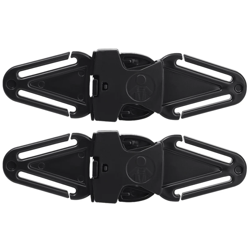 Child Safety Seat Belt Positioning and Locking Buckle Accessory