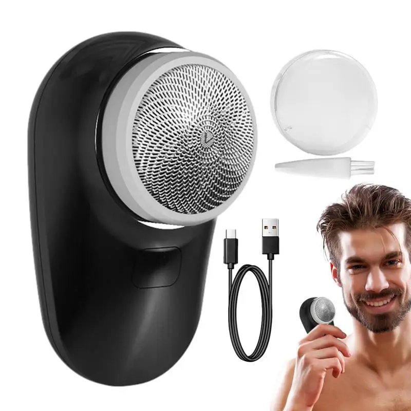 

Mini Shaver Portable Electric Shaver USB Mini Razor For Men Pocket Size Shaver Wet And Dry Mens Shaver USB Rechargeable Compact