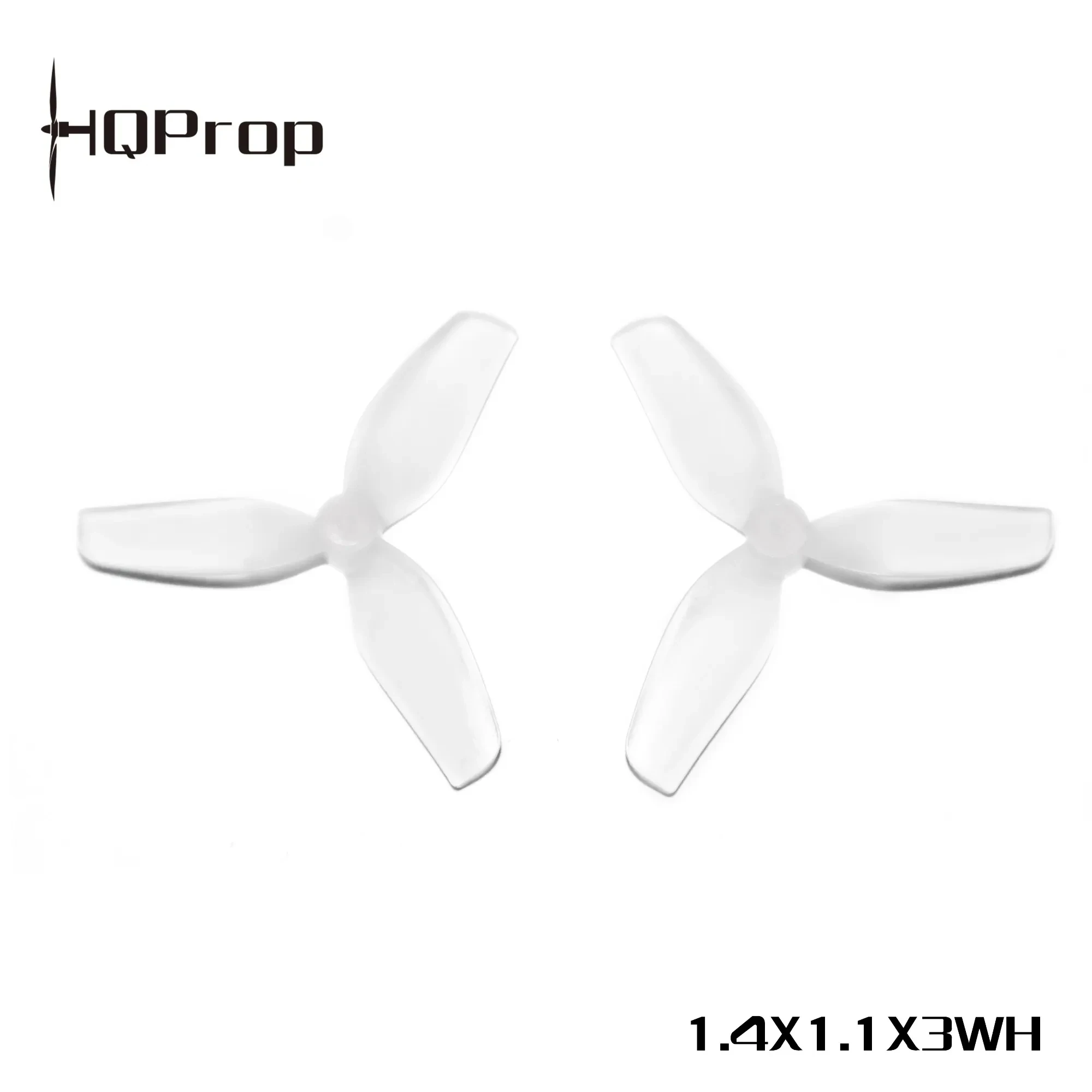 Hélices 1.4 pouces 3 pales pour drone FPV micro - Lot de 2 paires