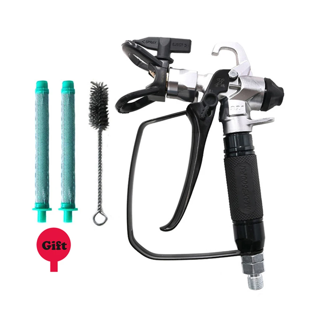 

New High Quality 3600PSI Airless Spray Gun 1/4" Connect for TItan Wagner Paint Sprayers With 517 Spray Tip Best Promotion