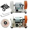 100W  Small Double Polishing Electric Grinding Wheel Grindig Stone Grinder Machine Artifact Table Grinder Motor 110V/220V 1