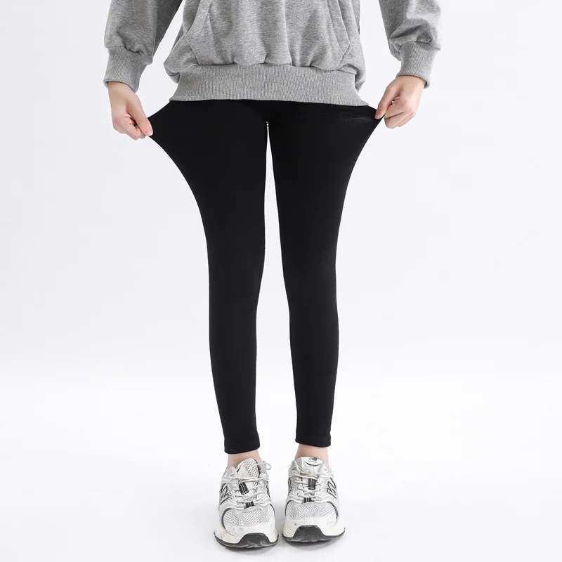 Girls' Leggings Spring And Autumn Style 95 Cotton Female Baby Elastic Pants Children's Slim outer Wear Pants - Image 3