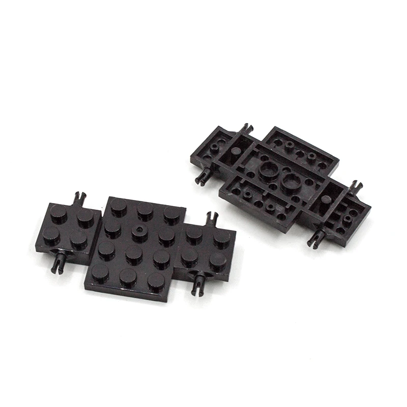 

Chassis Car Base 7x4x0.667 Building Block MOC Parts Toys For Kids Creative Compatible 2441 / 68556 6pcs/Lot