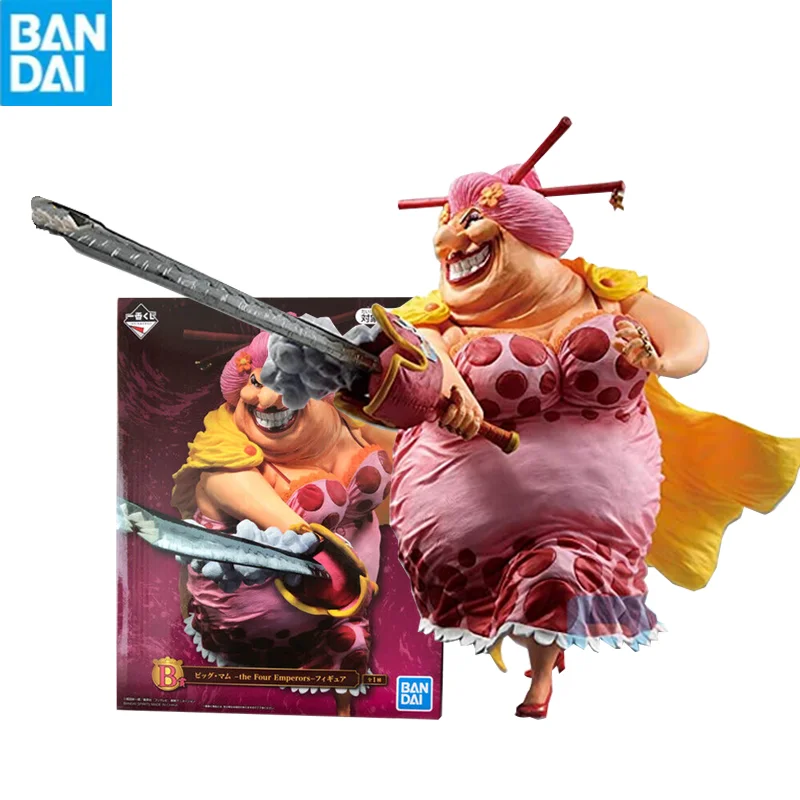 

Bandai Spirits One Piece Ichiban Kuji Big Mom The Four Emperors Best of Omnibus Collectible Action Figure Models Kids Gift