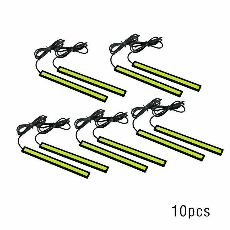 

Accessory Daytime Running Lights Tool Parts Exterior Car Auto LED Ice Blue Super-bright But Running With Low Temperature