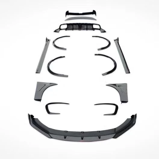

body kit include rear and front grille bumper guard 2014-2017 upgrade for PORSCHE cruiser Prado fj150