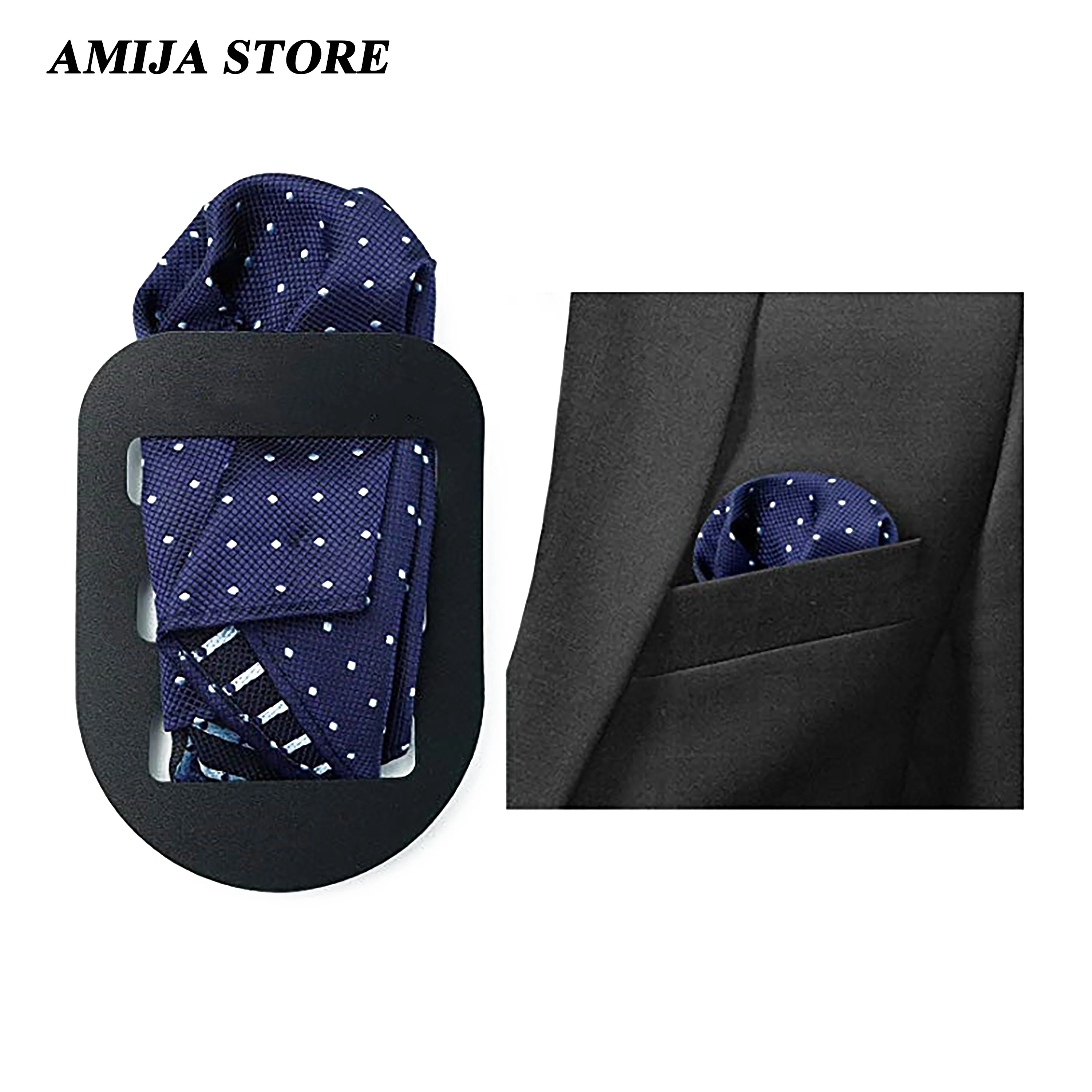 Fashion Pocket Square Holder Handkerchief Keeper Organizer Man Prefolded Handkerchiefs Men Gentlemen Suit Wearing Accessory pocket square,mini handkerchief
