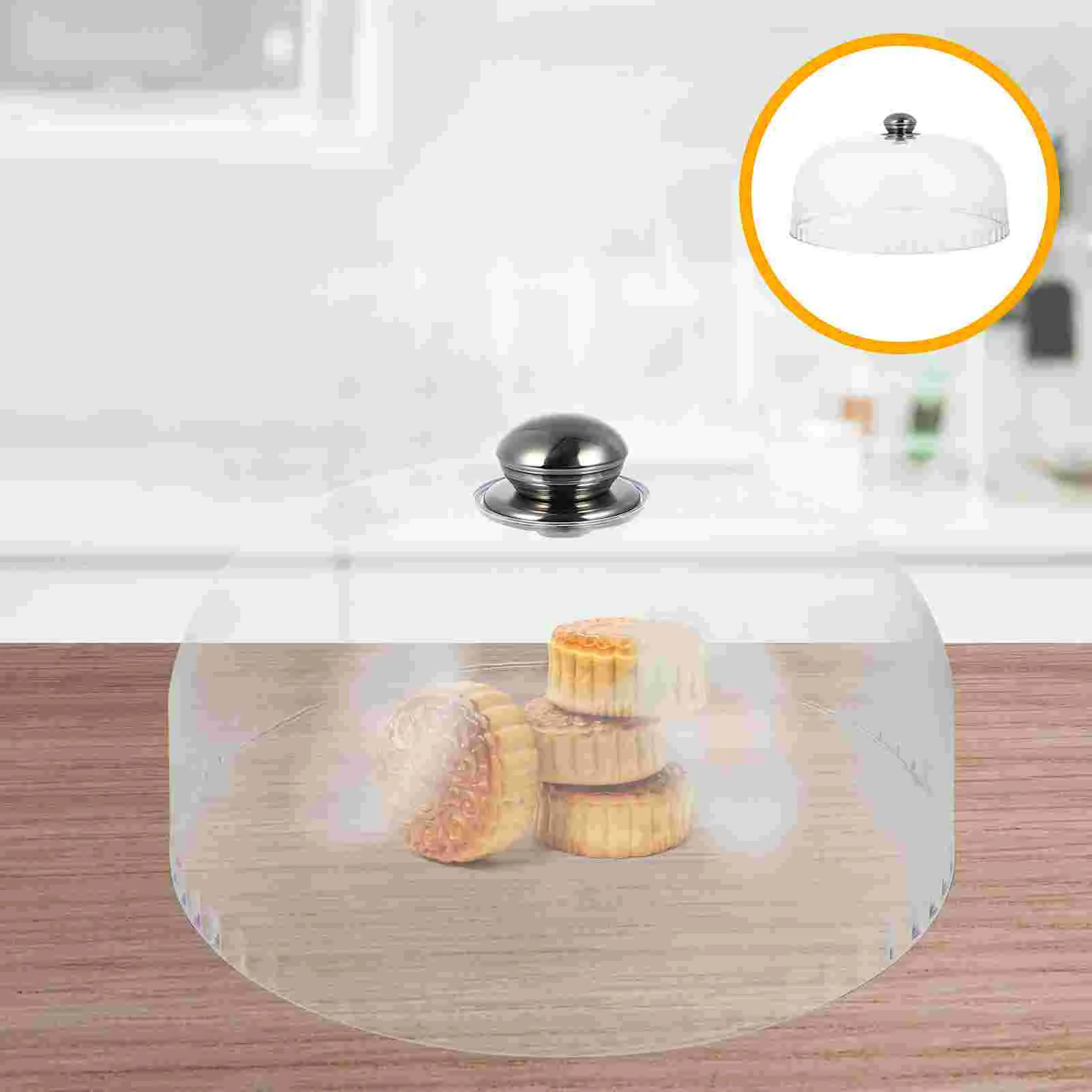 

Cake Stand Cake Dome Round Cover Clear Dessert Cheese Cloche Dome Cake Display Cover Food Protective Platter Cover Home Baking