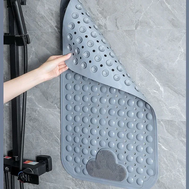 Anti-skid mat for bathroom and shower anti-skid mat for middle-aged and elderly mildew-proof, bath and massage, 40x70cm, 50x80cm