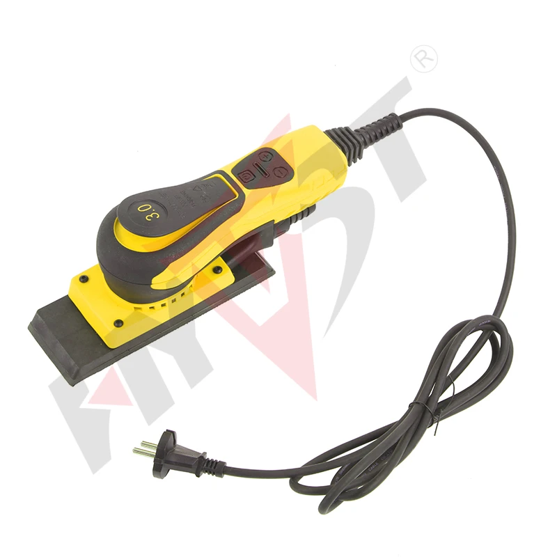 HYVST Electric Square Brushless Random Orbital Sander Corded concrete Orbital grinder for Woodworking Drywall Sanding Polishing electric polisher,electric orbital sander