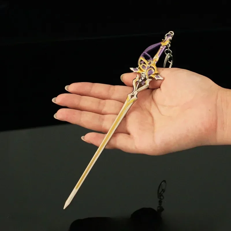 21cm Genshin Impact Game Clorinde Absolution One-Handed Sword Weapon Model Peripherals Manga Action Figure Birthday Gifts Toys