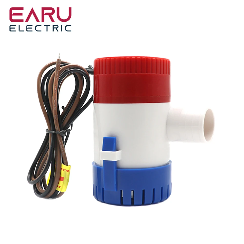 BilgePump12V24V3505007501100GPHMiniBoatPumpsUsedinBoat