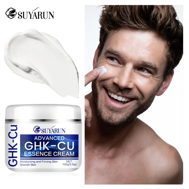 Crème GHK-CU - Hydratant visage anti-âge, raffermissant et hydratant pour tous types de peau, adapté aux hommes et aux femmes. 1