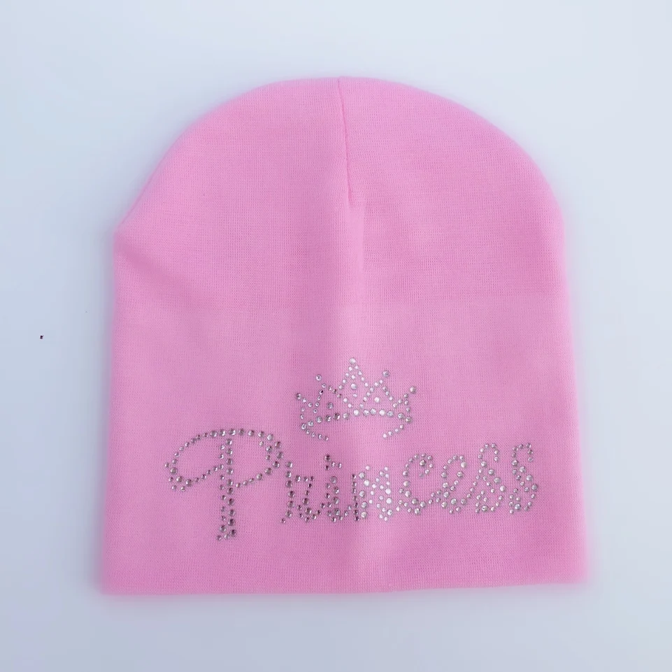 children's Autumn star diamond stone Baby girl Hat Boy Cap Kids cotton Beanie bonnet Children  baby cap for boy  toddler hat 4