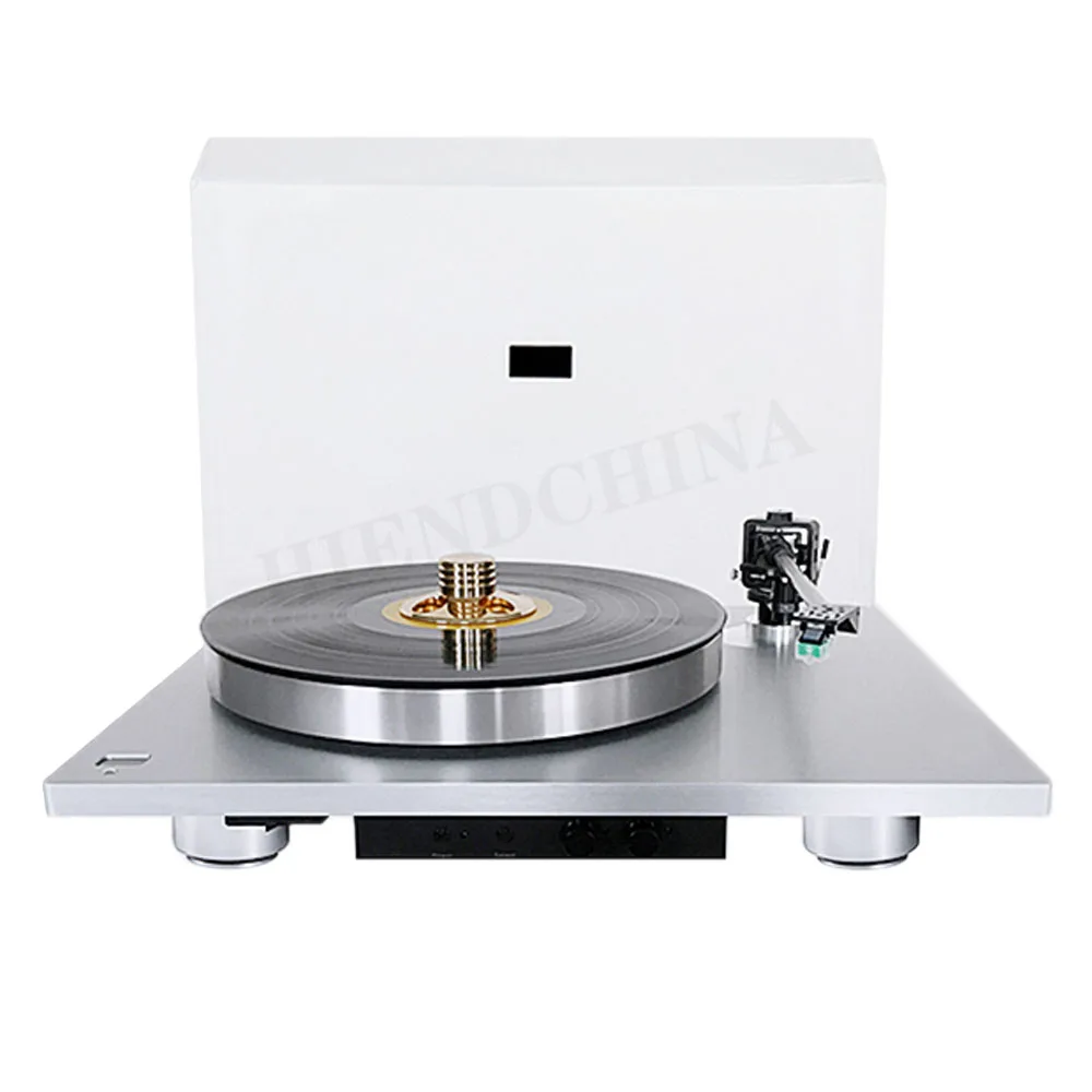 

Amari vinyl record player LP-11S magnetic levitation turntable with tonearm, cartridge, and disc suppression