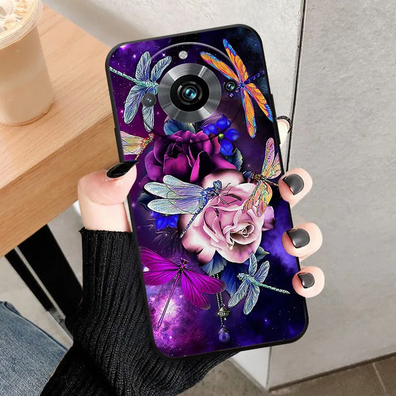 Sleek Black Shockproof TPU Silicone Case